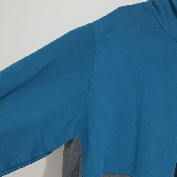 and1 XXL blue and grey zip up hoodie - Picture 4 of 7